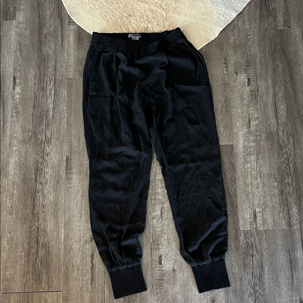 Vince Silk Elastic Waist Trousers
